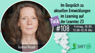 Im Gespräch mit Gudrun Porath zu aktuellen Entwicklungen auf im Learning Im Gespräch mit Gudrun Porath zu aktuellen Entwicklungen auf im Learning